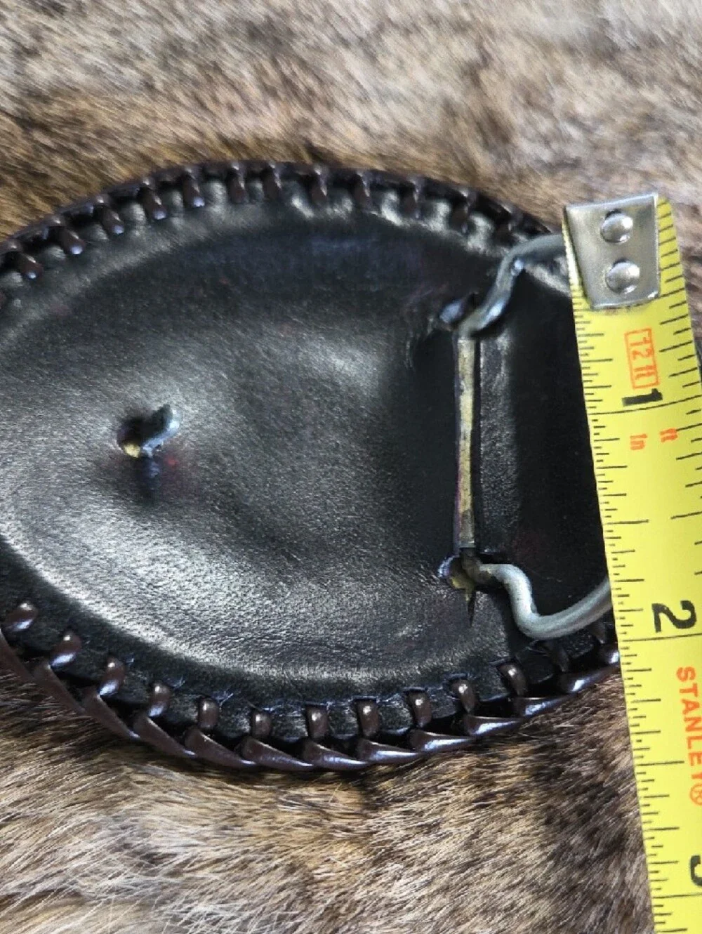 Rad Leather Snake Belt Buckle